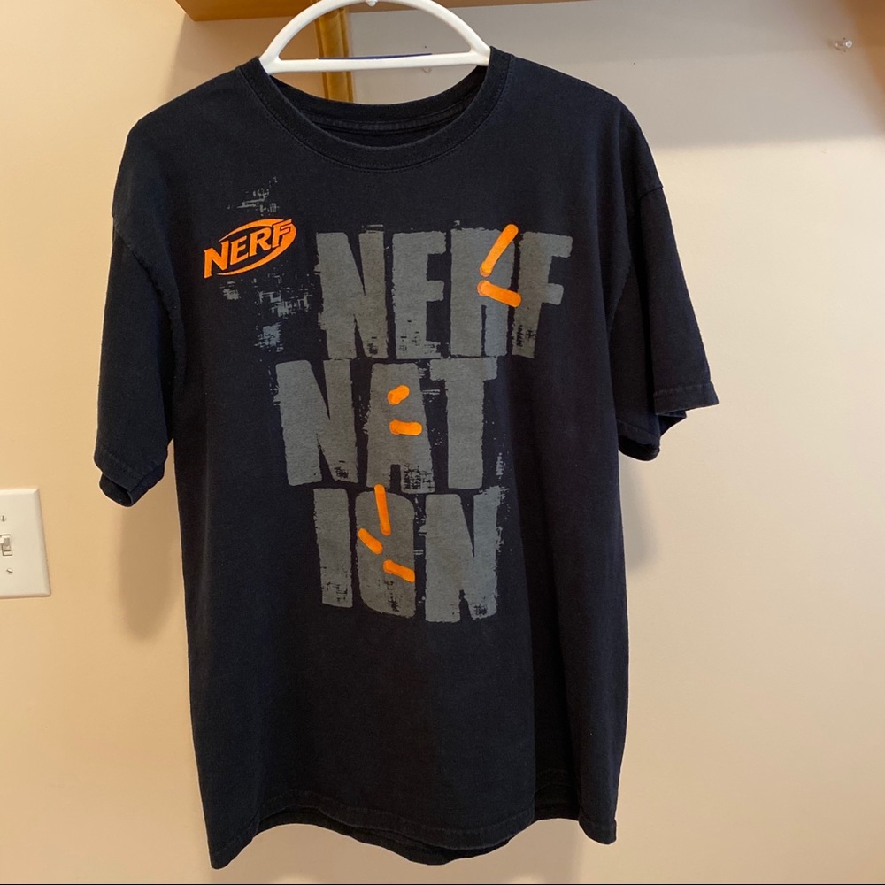 Nerf Nation Black Vintage 1990’s unisex T-Shirt Size L